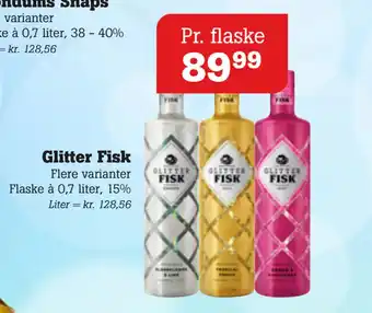 Glitter Fisk