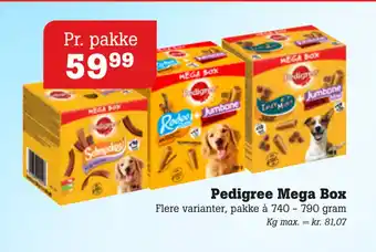 Poetzsch Padborg Pedigree Mega Box tilbud