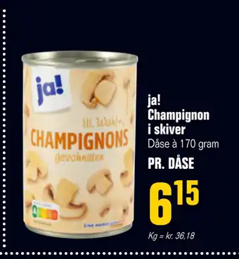 Poetzsch Padborg ja! Champignon i skiver tilbud