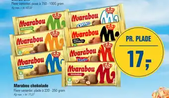 Otto Duborg Marabou chokolade tilbud