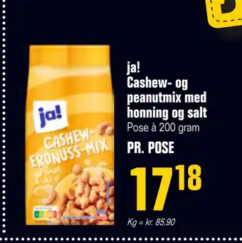 Poetzsch Padborg ja! Cashew- og peanutmix med honning og salt tilbud