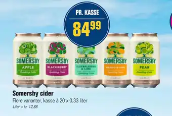 Otto Duborg Somersby cider tilbud