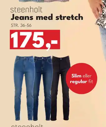 Dansk Outlet Jeans med stretch tilbud