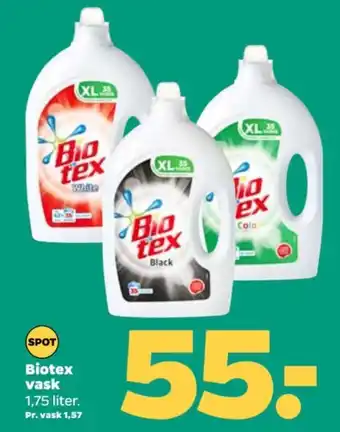 Netto Biotex vask tilbud