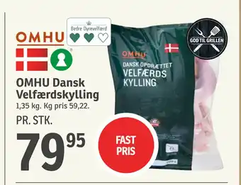 SPAR OMHU Dansk Velfærdskylling tilbud