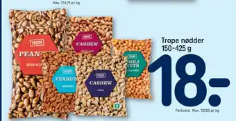 REMA 1000 Trope nødder 150-425 g tilbud