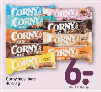 REMA 1000 Corny müslibars 40-50 g tilbud