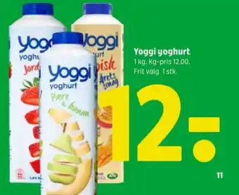 Coop 365 Yoggi yoghurt tilbud