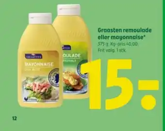 Coop 365 Graasten remoulade eller mayonnaise tilbud