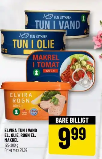 Løvbjerg ELVIRA TUN I VAND EL. OLIE, ROGN EL. MAKREL tilbud