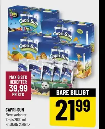 Løvbjerg CAPRI-SUN tilbud