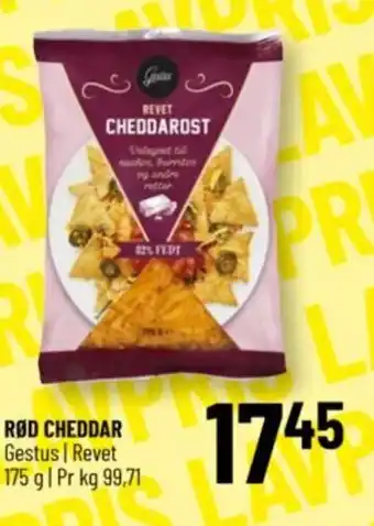 Løvbjerg RØD CHEDDAR tilbud