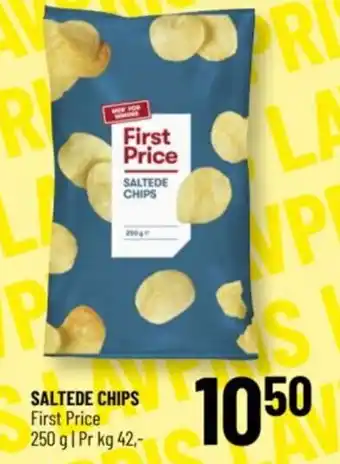 Løvbjerg SALTEDE CHIPS First Price tilbud