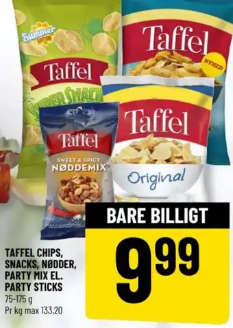 Løvbjerg TAFFEL CHIPS, SNACKS, NØDDER, PARTY MIX EL. PARTY STICKS tilbud