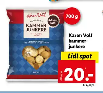 Lidl Karen Volf kammerjunkere tilbud