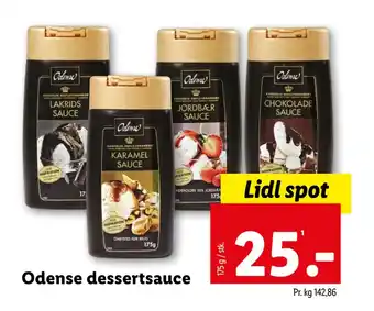 Lidl Odense dessertsauce tilbud