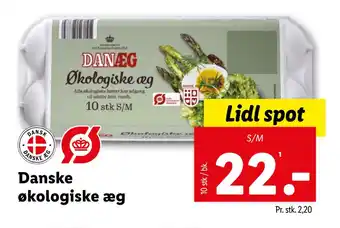 Lidl Danske økologiske æg tilbud