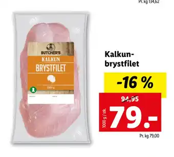 Lidl Kalkunbrystfilet tilbud