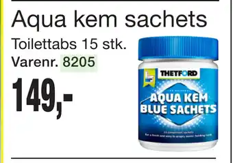 Harald Nyborg Aqua kem sachets tilbud