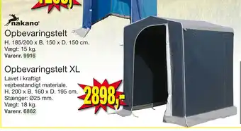 Harald Nyborg Opbevaringstelt XL tilbud