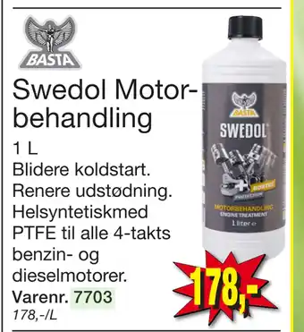 Harald Nyborg Swedol Motorbehandling tilbud