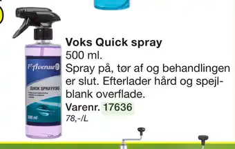 Harald Nyborg Voks Quick spray tilbud