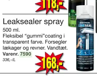 Harald Nyborg Leaksealer spray tilbud