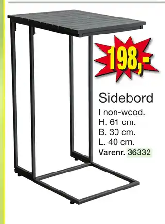 Harald Nyborg Sidebord tilbud