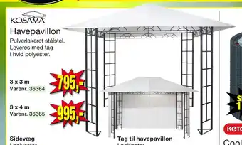 Harald Nyborg Havepavillon tilbud