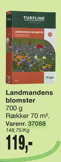 Harald Nyborg Landmandens blomster tilbud