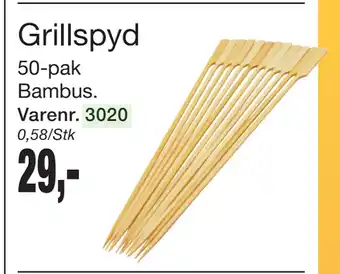 Harald Nyborg Grillspyd tilbud