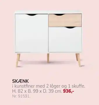 Daells Bolighus SKÆNK tilbud