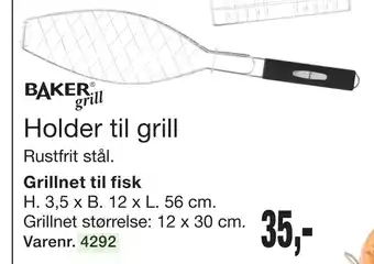 Harald Nyborg Holder til grill tilbud