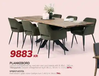 Daells Bolighus PLANKEBORD tilbud