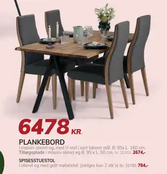 Daells Bolighus PLANKEBORD tilbud
