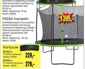 Harald Nyborg VIGGA trampolin tilbud