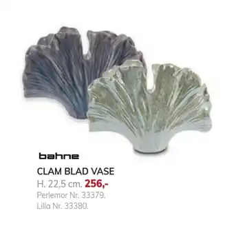 Daells Bolighus CLAM BLAD VASE tilbud