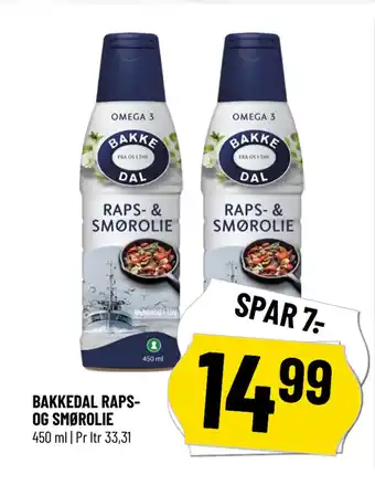 Løvbjerg BAKKEDAL RAPSOG SMØROLIE tilbud