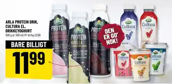 Løvbjerg ARLA PROTEIN DRIK, CULTURA EL. DRIKKEYOGHURT tilbud