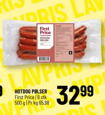 Løvbjerg HOTDOG PØLSER tilbud