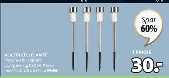 ALK SOLCELLELAMPE