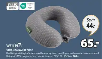 JYSK STRANDA NAKKEPUDE tilbud