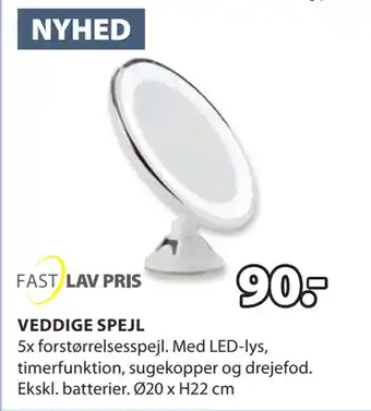JYSK VEDDIGE SPEJL tilbud
