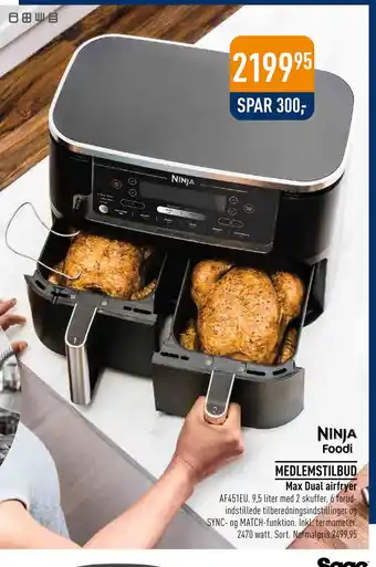 Imerco Max Dual airfryer tilbud