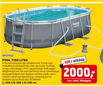 jem & fix POOL 7250 LITER tilbud