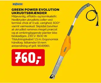 GREEN POWER EVOLUTION UKRUDTSBRÆNDER