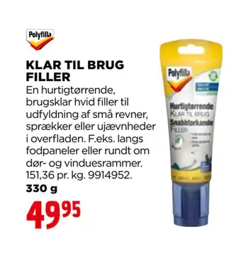jem & fix KLAR TIL BRUG FILLER tilbud