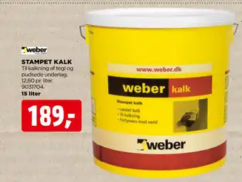 jem & fix STAMPET KALK tilbud