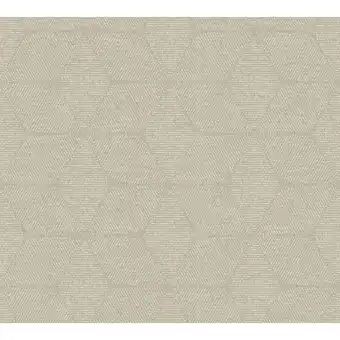 Bauhaus Tapet Non-Woven ANTIGUA 10.05M X 0.53M TAUPE tilbud