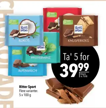 Citti Ritter Sport tilbud